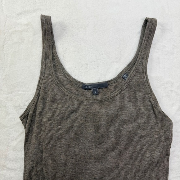 Vince Tank top Brown Size M - Picture 2 of 3